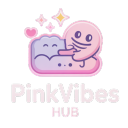 PinkVibes Hub Logo